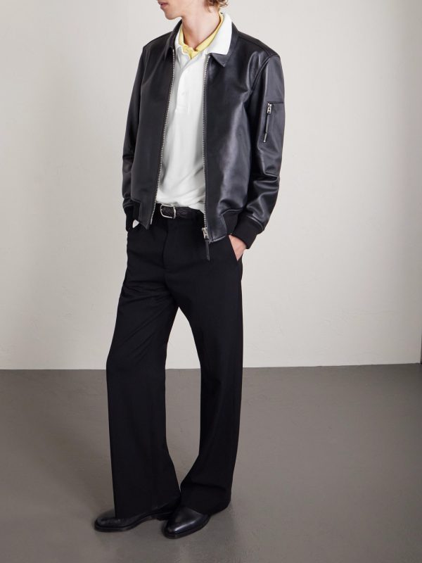 Slim-Fit Lyocell and Cotton-Blend Piqué Polo Shirt - OU