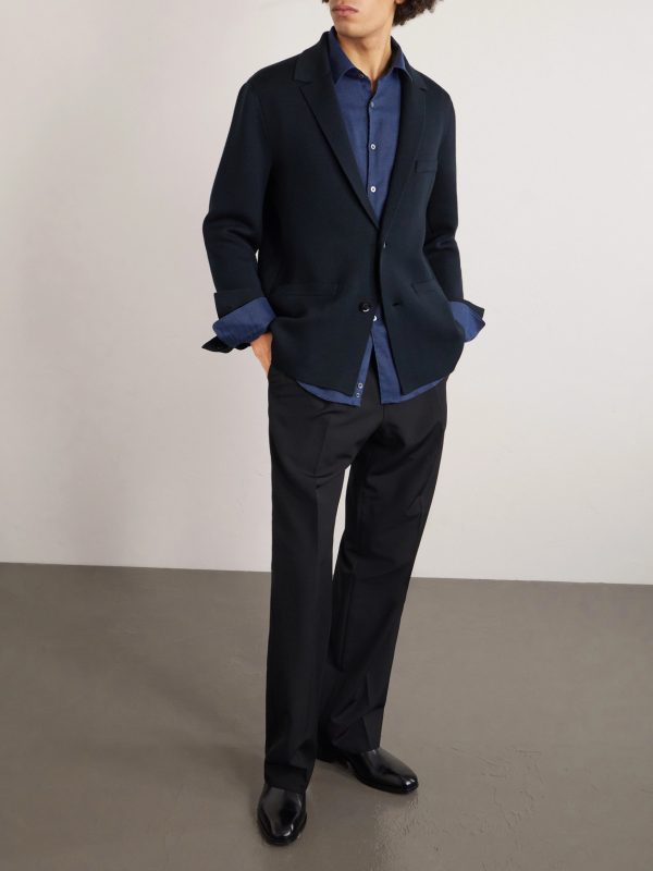 Wool-Blend Jacket - OU Wool-Blend Jacket - OU