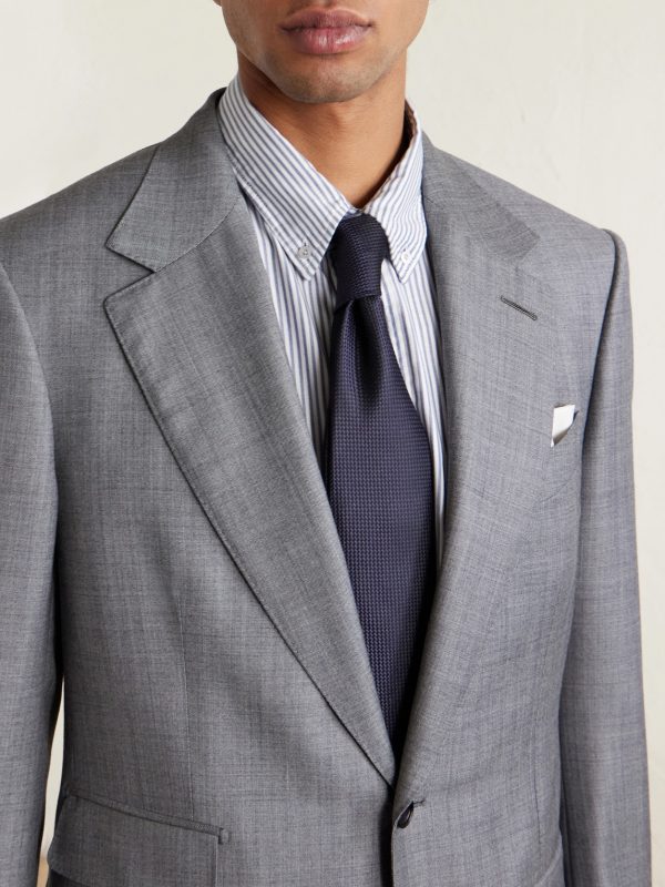 Button-Down Collar Striped Cotton and Lyocell-Blend Oxford Shirt - CU Button-Down Collar Striped Cotton and Lyocell-Blend Oxford Shirt - CU