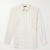 Paisley-Print Silk Crepe de Chine Shirt Paisley-Print Silk Crepe de Chine Shirt