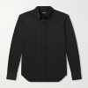 Silk and Cotton-Blend Jersey Shirt Silk and Cotton-Blend Jersey Shirt