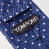 8cm Embroidered Polka-Dot Silk-Jacquard Tie - CU 8cm Embroidered Polka-Dot Silk-Jacquard Tie - CU