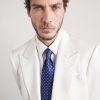 8cm Embroidered Polka-Dot Silk-Jacquard Tie - FR 8cm Embroidered Polka-Dot Silk-Jacquard Tie - FR