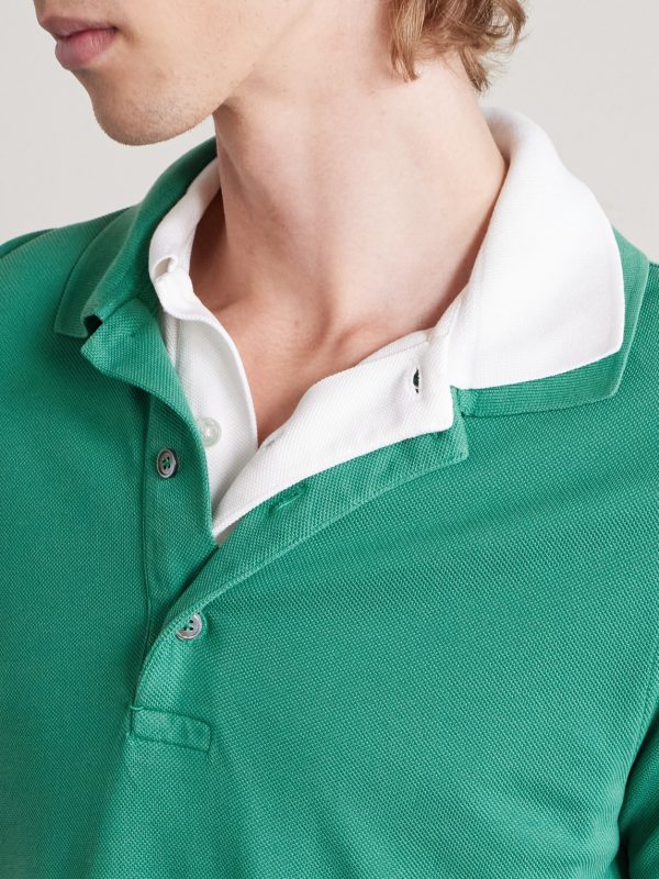 Slim-Fit Lyocell and Cotton-Blend Piqué Polo Shirt - CU Slim-Fit Lyocell and Cotton-Blend Piqué Polo Shirt - CU
