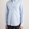 Slim-Fit Checked Cotton and Linen-Blend Shirt - FR Slim-Fit Checked Cotton and Linen-Blend Shirt - FR
