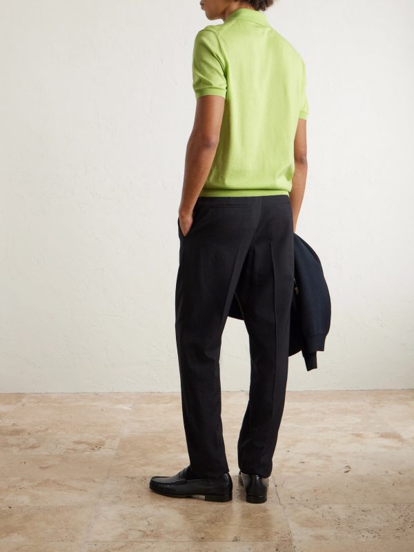 Cotton Polo Shirt - BK Cotton Polo Shirt - BK