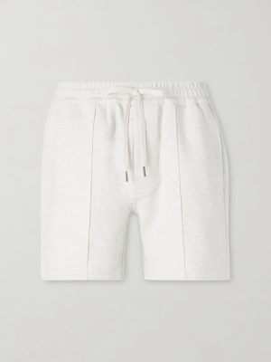 Cotton, Silk and Cashmere-Blend Jersey Shorts Cotton, Silk and Cashmere-Blend Jersey Shorts
