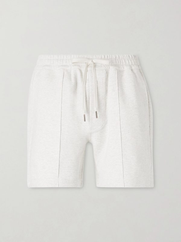 Cotton, Silk and Cashmere-Blend Jersey Shorts Cotton, Silk and Cashmere-Blend Jersey Shorts