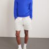 Cotton, Silk and Cashmere-Blend Jersey Shorts - OU Cotton, Silk and Cashmere-Blend Jersey Shorts - OU