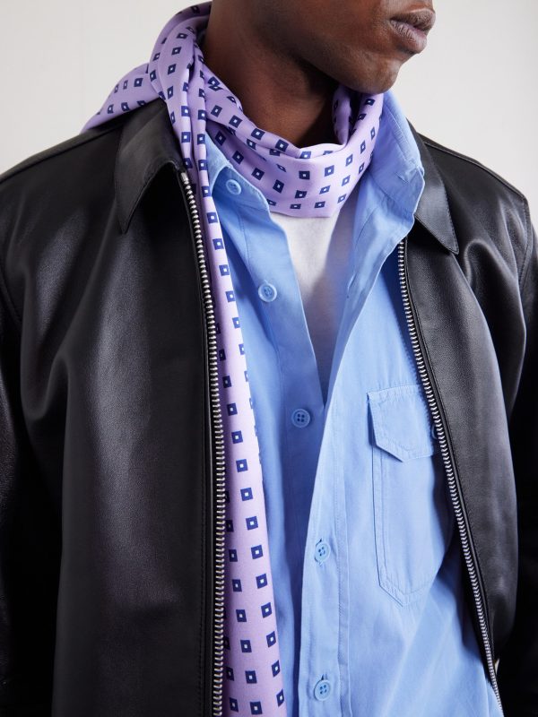 Cotton and Silk-Blend Shirt - CU Cotton and Silk-Blend Shirt - CU