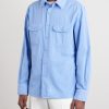 Cotton and Silk-Blend Shirt - FR Cotton and Silk-Blend Shirt - FR