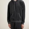 Cotton-Blend Velour Hoodie - FR
