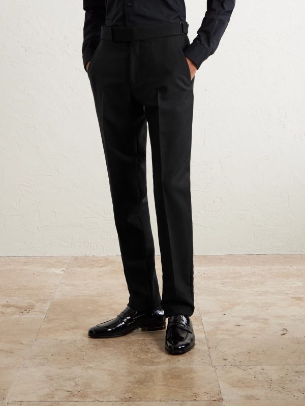 Atticus Straight-Leg Wool and Mohair-Blend Suit Trousers - FR Atticus Straight-Leg Wool and Mohair-Blend Suit Trousers - FR