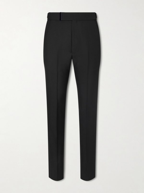 Atticus Straight-Leg Wool and Mohair-Blend Suit Trousers Atticus Straight-Leg Wool and Mohair-Blend Suit Trousers
