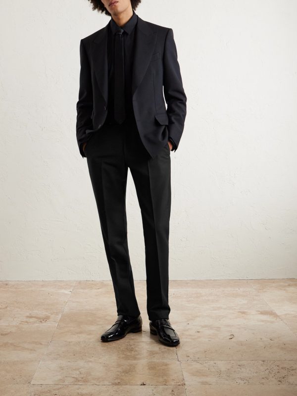 Atticus Straight-Leg Wool and Mohair-Blend Suit Trousers - OU Atticus Straight-Leg Wool and Mohair-Blend Suit Trousers - OU