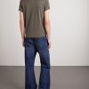 Cotton and Silk-Blend T-Shirt - BK Cotton and Silk-Blend T-Shirt - BK