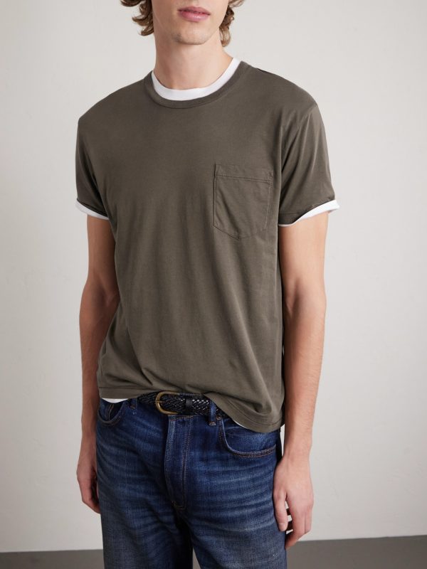 Cotton and Silk-Blend T-Shirt - CU Cotton and Silk-Blend T-Shirt - CU