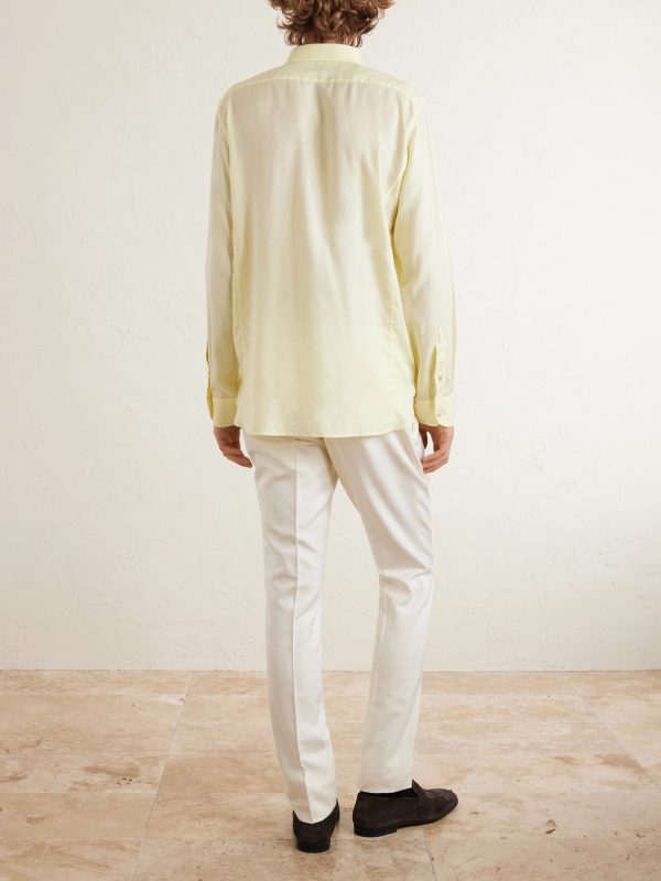 Lyocell-Gabardine Shirt - BK Lyocell-Gabardine Shirt - BK