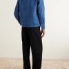 Herringbone Denim Overshirt - BK Herringbone Denim Overshirt - BK