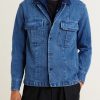 Herringbone Denim Overshirt - FR Herringbone Denim Overshirt - FR