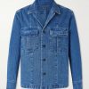 Herringbone Denim Overshirt Herringbone Denim Overshirt