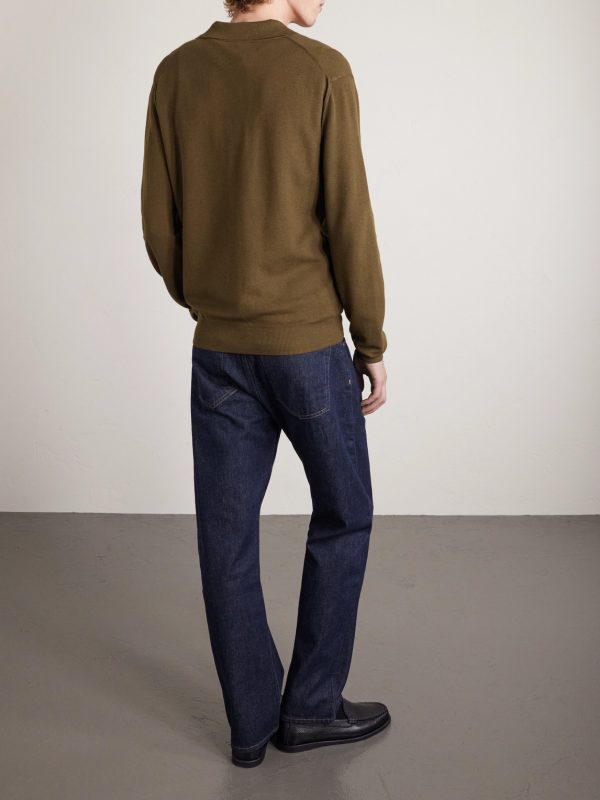 Silk and Cotton-Blend Piqué Polo Shirt - BK Silk and Cotton-Blend Piqué Polo Shirt - BK