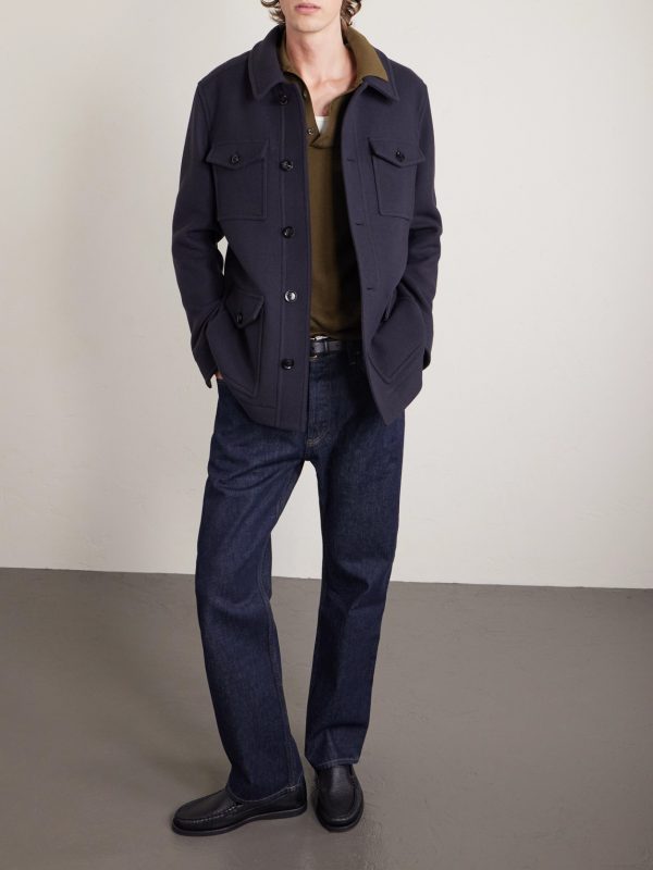 Silk and Cotton-Blend Piqué Polo Shirt - OU Silk and Cotton-Blend Piqué Polo Shirt - OU