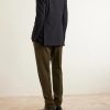 Atticus Straight-Leg Wool, Cashmere and Silk-Blend Canvas Suit Trousers - BK