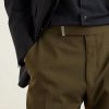 Atticus Straight-Leg Wool, Cashmere and Silk-Blend Canvas Suit Trousers - CU