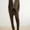 Atticus Straight-Leg Wool, Cashmere and Silk-Blend Canvas Suit Trousers - E1