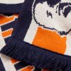 Fringed Jacquard-Knit Scarf - CU Fringed Jacquard-Knit Scarf - CU