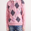 + Pringle Argyle Wool Polo Shirt - FR + Pringle Argyle Wool Polo Shirt - FR
