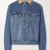 Corduroy-Trimmed Denim Jacket Corduroy-Trimmed Denim Jacket