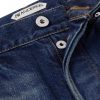 Straight-Leg Distressed Patchwork Jeans - CU
