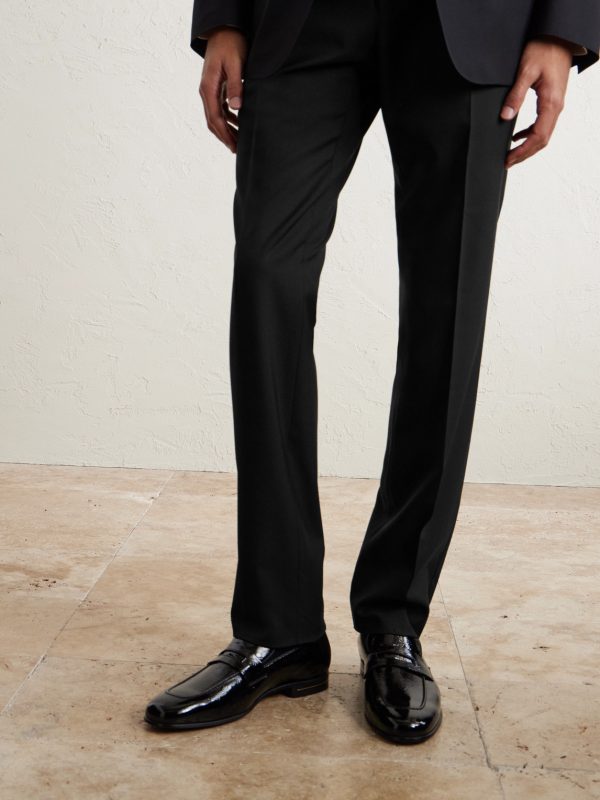 Straight-Leg Wool Suit Trousers - CU Straight-Leg Wool Suit Trousers - CU