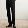 Straight-Leg Wool Suit Trousers - FR Straight-Leg Wool Suit Trousers - FR