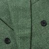 Double-Breasted Flecked Wool-Tweed Coat - CU Double-Breasted Flecked Wool-Tweed Coat - CU