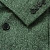 Double-Breasted Flecked Wool-Tweed Coat - E1 Double-Breasted Flecked Wool-Tweed Coat - E1