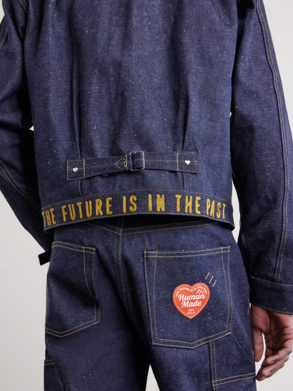 Pleated Denim Jacket - E1 Pleated Denim Jacket - E1