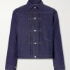 Pleated Denim Jacket Pleated Denim Jacket