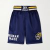 Straight-Leg Logo-Embroidered Cotton-Blend Shorts Straight-Leg Logo-Embroidered Cotton-Blend Shorts