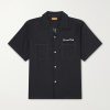 Souvenir Logo-Embroidered Poplin Shirt Souvenir Logo-Embroidered Poplin Shirt