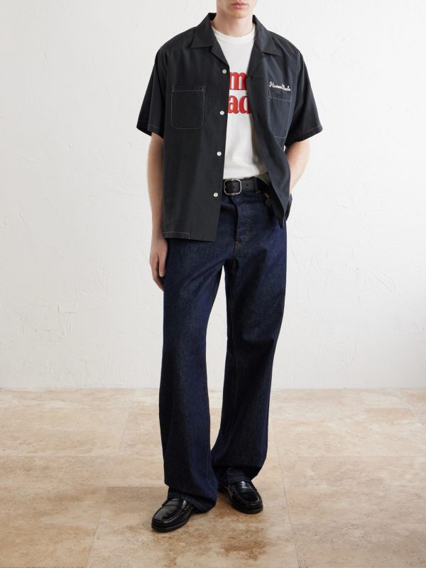 Souvenir Logo-Embroidered Poplin Shirt - OU Souvenir Logo-Embroidered Poplin Shirt - OU