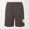 Straight-Leg Mid-Length Logo-Print Swim Shorts Straight-Leg Mid-Length Logo-Print Swim Shorts