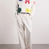 Intarsia Wool-Blend Sweater - OU