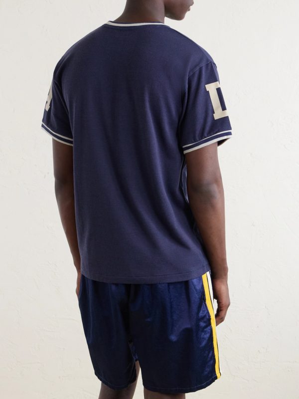 Logo-Print Jersey T-Shirt - BK Logo-Print Jersey T-Shirt - BK