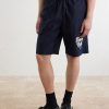 Straight-Leg Logo-Print Cotton-Twill Shorts - FR Straight-Leg Logo-Print Cotton-Twill Shorts - FR