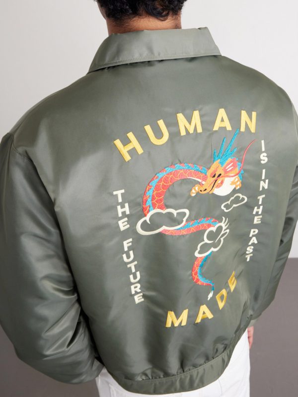 Embroidered Nylon Jacket - CU