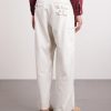 Wide-Leg Logo-Embroidered Pleated Cotton-Twill Chinos - BK