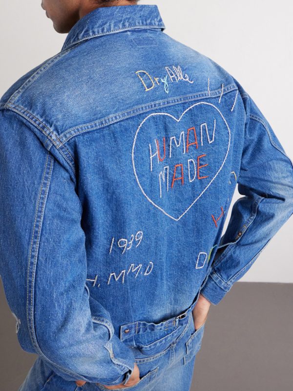 Embroidered Denim Jacket - CU Embroidered Denim Jacket - CU